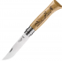 Нож OPINEL №8, нержавеющая сталь, рукоять дуб, гравировка заяц